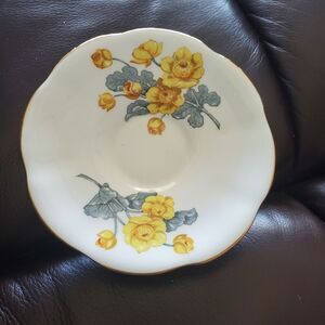 Clare bone china saucer